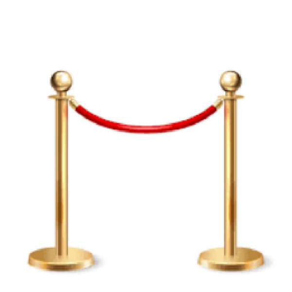 golden-base-and-pole-with-2m-red-strap-with-base-and-its-cap